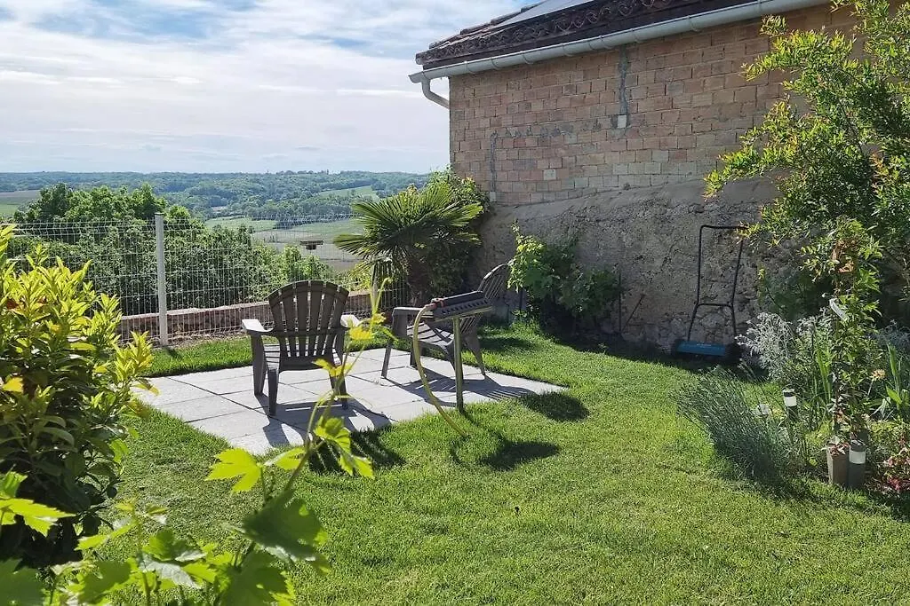 Maison Avec Grange & Piscine Vue Sur Les Pyrenees Puymaurin